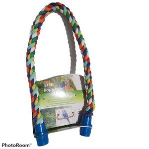 *3/$20*  Rope Perch 21" bendable *New w/ defect*